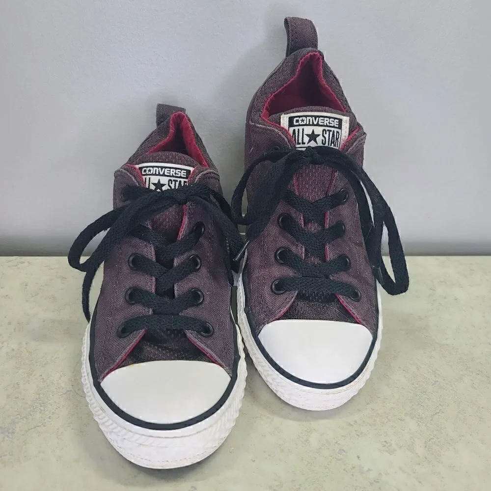 Converse Deep Grape Color With Thick Tongue Y 3